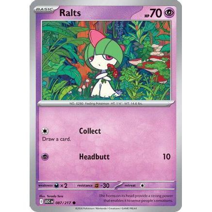 Ralts 87 - ME Ascended Heroes