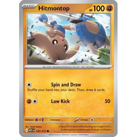 Hitmontop - 102/217 102 - ME Ascended Heroes