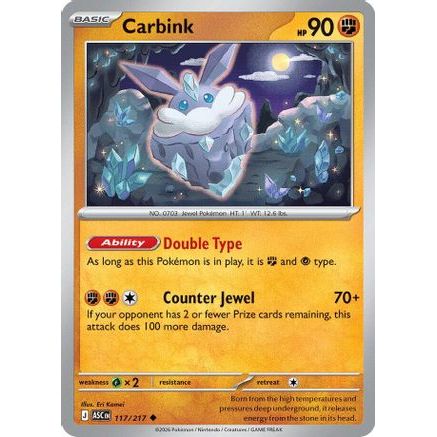 Carbink - 117/217 117 - ME Ascended Heroes