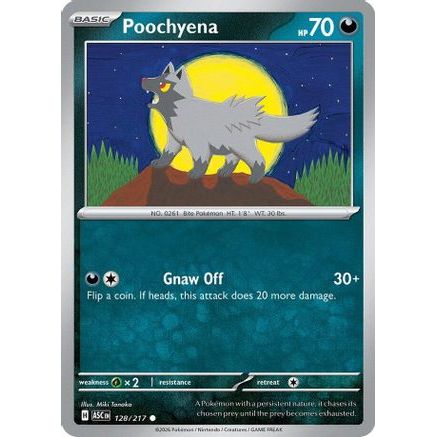 Poochyena 128 - ME Ascended Heroes