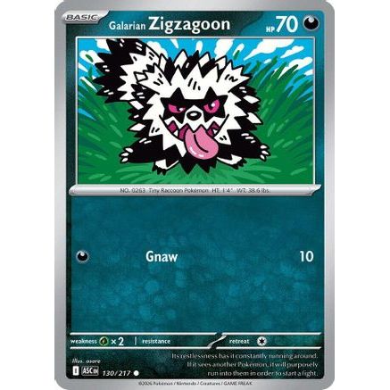 Galarian Zigzagoon 130 - ME Ascended Heroes