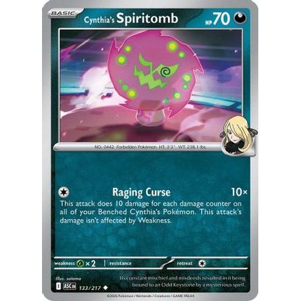 Cynthia's Spiritomb - 133/217 133 - ME Ascended Heroes
