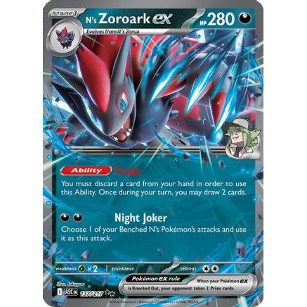 N's Zoroark ex - 137/217 137 - ME Ascended Heroes Holofoil