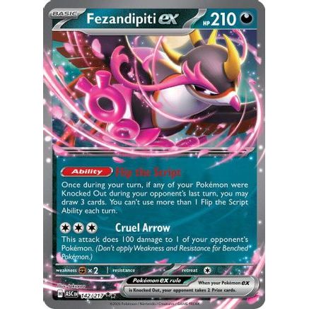 Fezandipiti ex - 142/217 142 - ME Ascended Heroes Holofoil