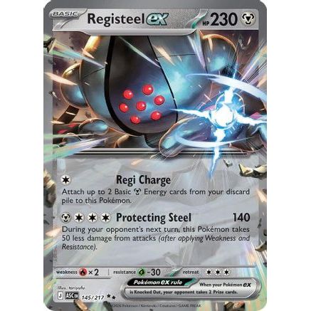 Registeel ex 145 - ME Ascended Heroes Holofoil