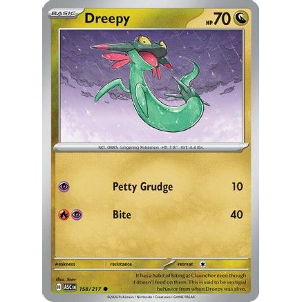 Dreepy - 158/217 158 - ME Ascended Heroes