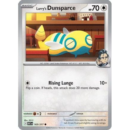 Larry's Dunsparce 163 - ME Ascended Heroes