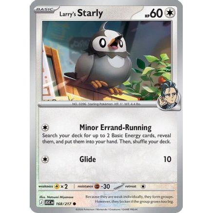 Larry's Starly 168 - ME Ascended Heroes