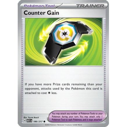 Counter Gain - 186/217 186 - ME Ascended Heroes