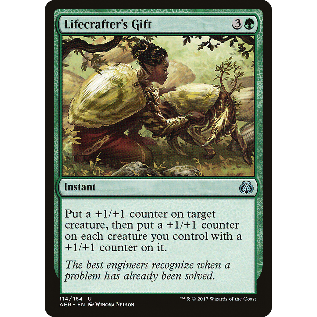 Lifecrafter's Gift (AER-114) - Aether Revolt