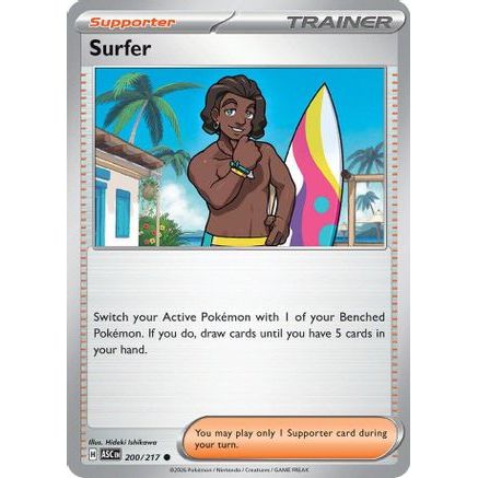 Surfer - 200/217 200 - ME Ascended Heroes