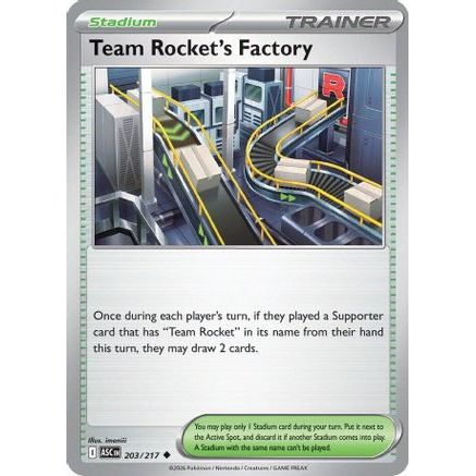 Team Rocket's Factory 203 - ME Ascended Heroes