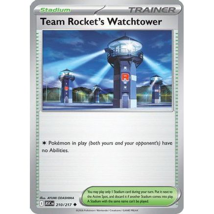 Team Rocket's Watchtower 210 - ME Ascended Heroes