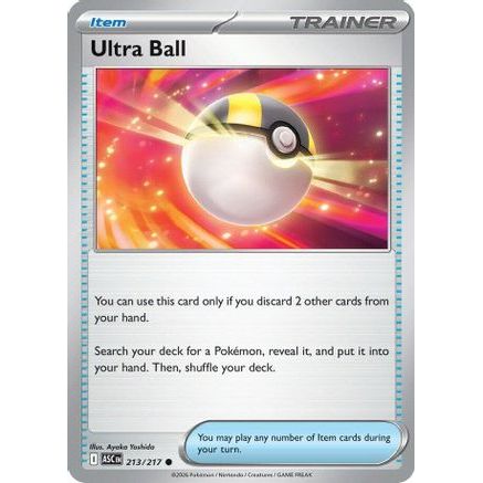 Ultra Ball - 213/217 213 - ME Ascended Heroes