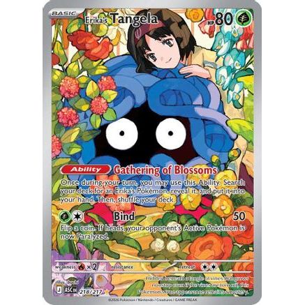 Erika's Tangela - 218/217 218 - ME Ascended Heroes Holofoil