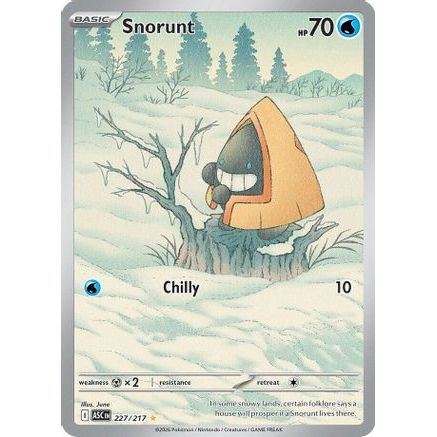Snorunt - 227/217 227 - ME Ascended Heroes Holofoil