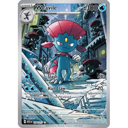 Weavile - 228/217 228 - ME Ascended Heroes Holofoil