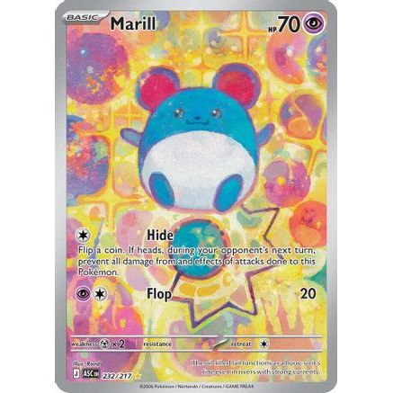 Marill - 232/217 232 - ME Ascended Heroes Holofoil