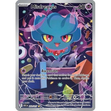 Misdreavus - 233/217 233 - ME Ascended Heroes Holofoil