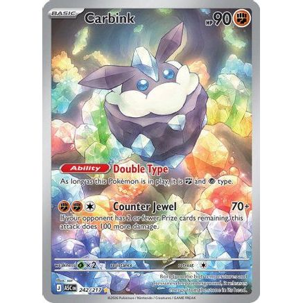 Carbink - 242/217 242 - ME Ascended Heroes Holofoil