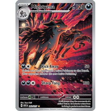 Mightyena - 243/217 243 - ME Ascended Heroes Holofoil