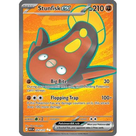 Stunfisk ex - 252/217 252 - ME Ascended Heroes Holofoil