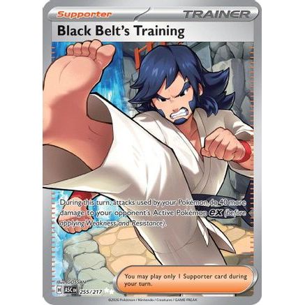 Black Belt's Training 255 - ME Ascended Heroes Holofoil