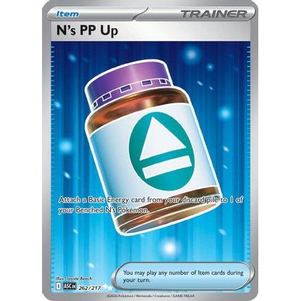 N's PP Up - 262/217 262 - ME Ascended Heroes Holofoil