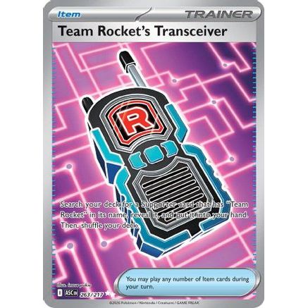 Team Rocket's Transceiver - 263/217 263 - ME Ascended Heroes Holofoil