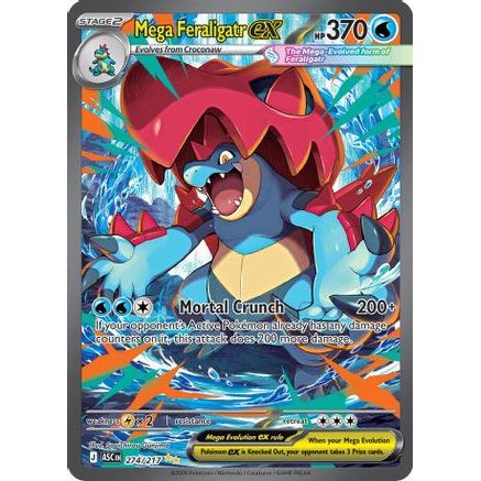Mega Feraligatr ex - 274/217 274 - ME Ascended Heroes Holofoil