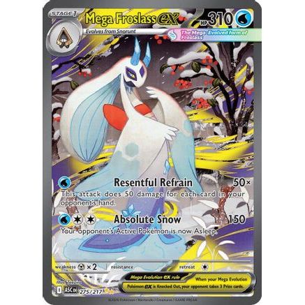 Mega Froslass ex - 275/217 275 - ME Ascended Heroes Holofoil