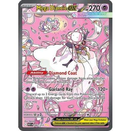 Mega Diancie ex - 282/217 282 - ME Ascended Heroes Holofoil