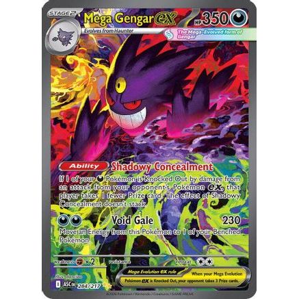 Mega Gengar ex - 284/217 284 - ME Ascended Heroes Holofoil