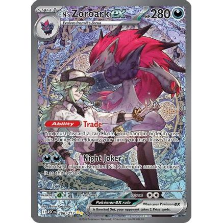 N's Zoroark ex - 286/217 286 - ME Ascended Heroes Holofoil