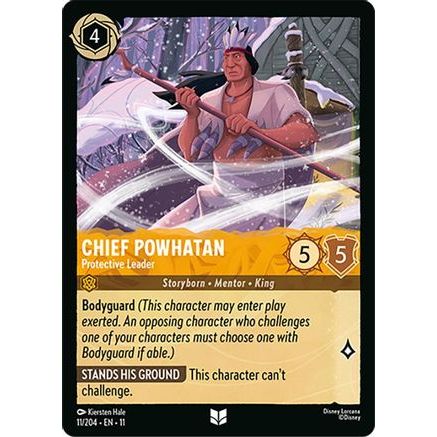 Chief Powhatan - Protective Leader (11/204) - Winterspell
