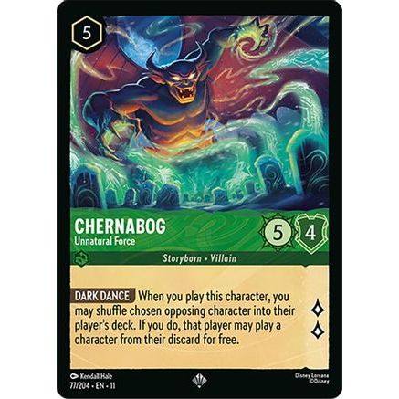 Chernabog - Unnatural Force (77/204) - Winterspell