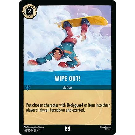 Wipe Out! (165/204) - Winterspell Cold Foil
