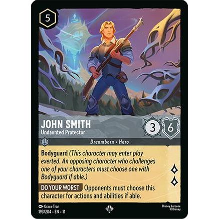 John Smith - Undaunted Protector (193/204) - Winterspell Cold Foil