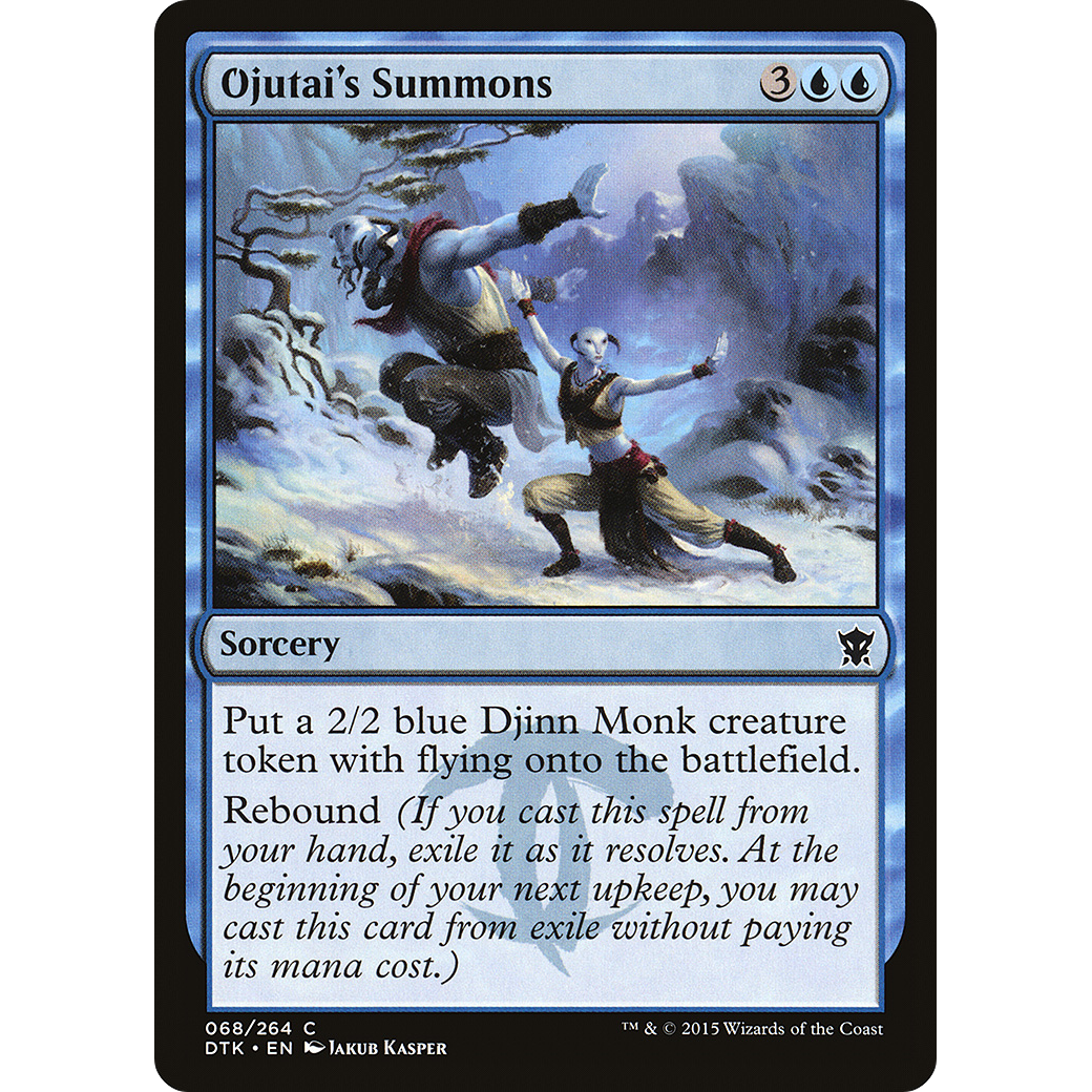 Ojutai's Summons (DTK-068) - Dragons of Tarkir