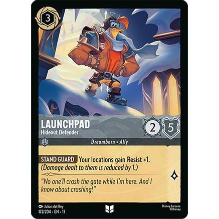 Launchpad - Hideout Defender (172/204) - Winterspell Cold Foil