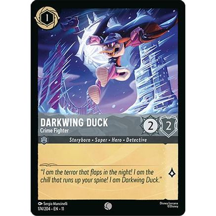 Darkwing Duck - Crime Fighter (174/204) - Winterspell Cold Foil