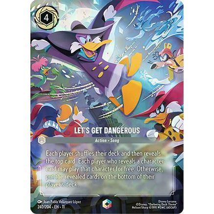 Let's Get Dangerous (Enchanted) (240/204) - Winterspell Holofoil