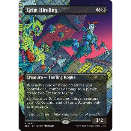 Grim Hireling (SLD-2493) - Secret Lair Drop Series Foil