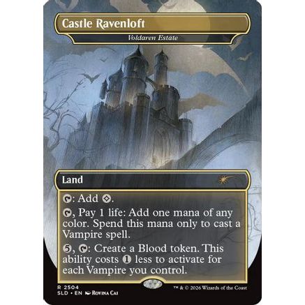 Castle Ravenloft - Voldaren Estate (SLD-2504) - Secret Lair Drop Series Foil