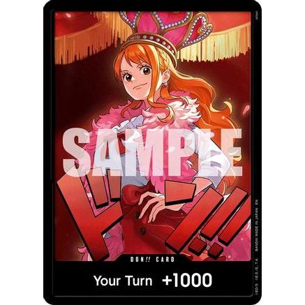 DON!! Card (Nami) - Extra Booster: One Piece Heroines Edition Foil