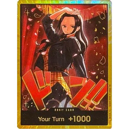 DON!! Card (Nico Robin) (Gold) - Extra Booster: One Piece Heroines Edition Foil