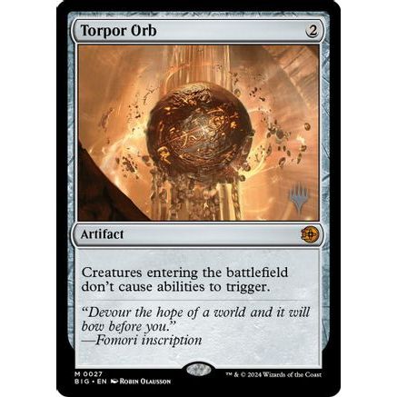 Torpor Orb (PPECL-027) - Promo Pack: Lorwyn Eclipsed Foil