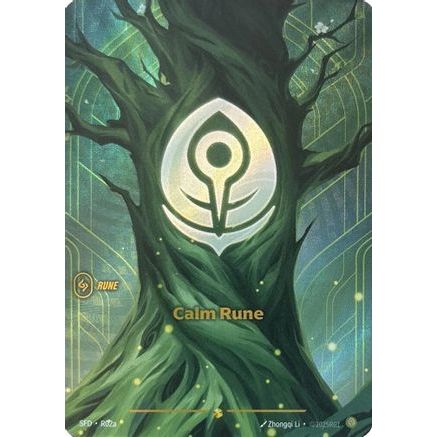 Calm Rune (Alternate Art) (R02a) - Spiritforged Foil