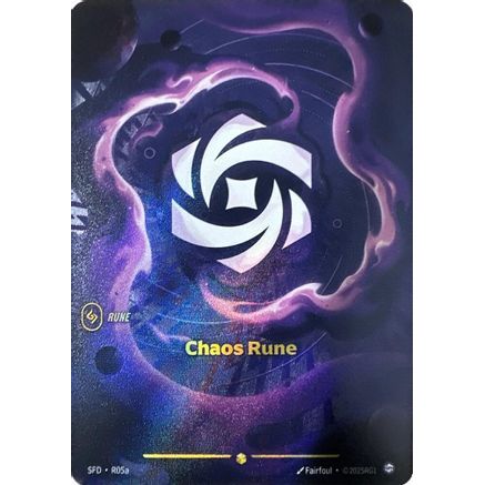Chaos Rune (Alternate Art) (R05a) - Spiritforged Foil