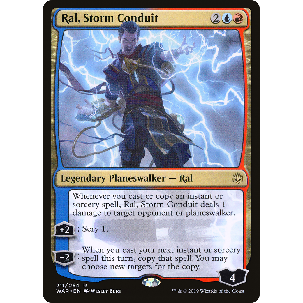 Ral, Storm Conduit (WAR-211) - War of the Spark Foil